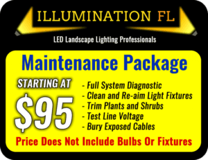 LED Landscape Lighting Service and Maintenance Packages LED Landscape Lighting Service and Maintenance Packages
