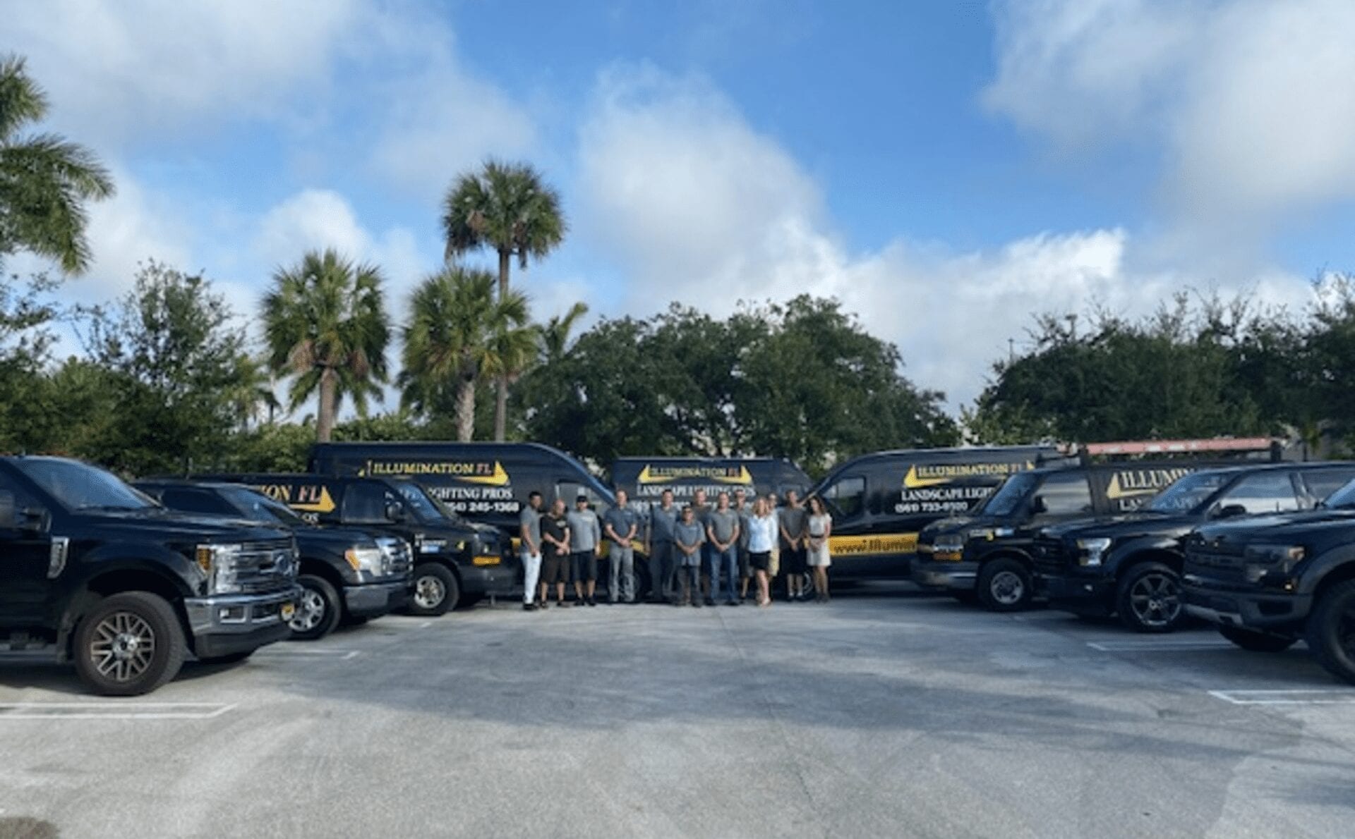 Team Photo Illumination FL Landscape Lighting Team