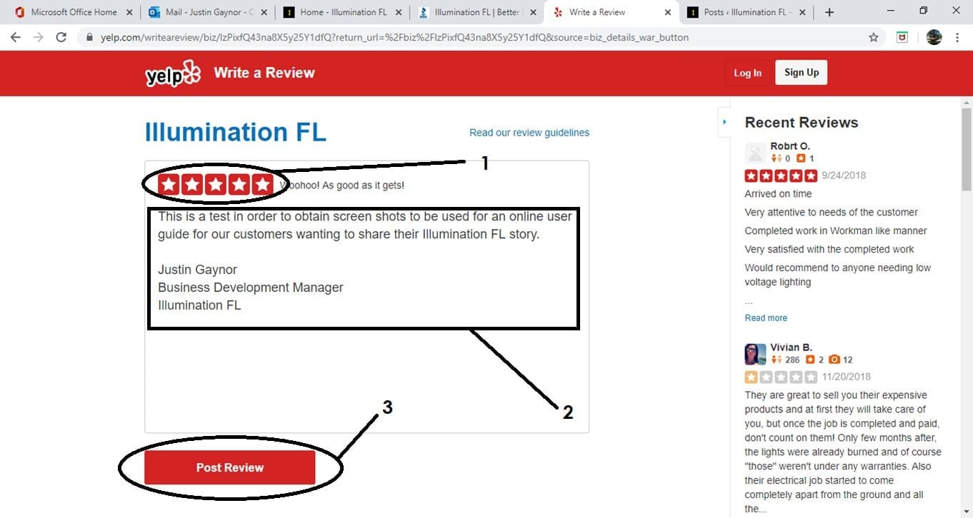 Yelp! - Customer Reviews - Illumination FL - Landscape Lighting Yelp! - Customer Reviews - Illumination FL - Landscape Lighting