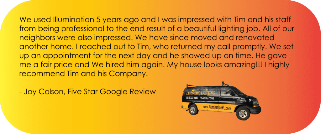 Illumination FL - Customer Testimonial - Joy Colson