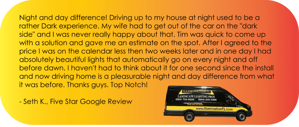 Illumination FL - Customer Testimonial - Seth K.