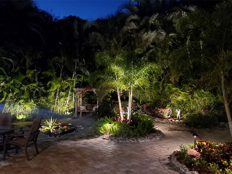 Garden Lighting Solutions, Landscape Lighting Designs Boca Raton, FL